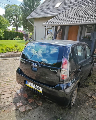 Subaru Justy cena 9900 przebieg: 188652, rok produkcji 2010 z Głogów małe 277